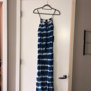 Tie dye maxi dress!